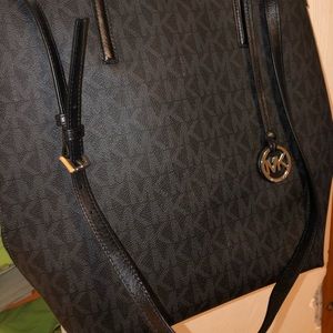 Michael Kors black large purse